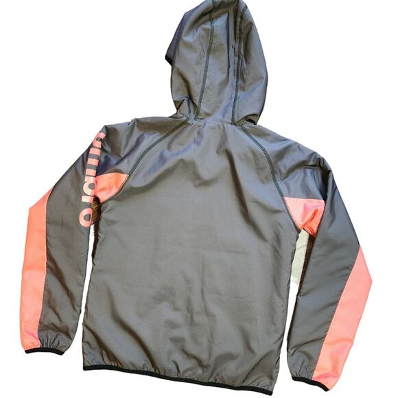 Umbro jacket windbreaker with hood gray size S - Picture 2 of 9